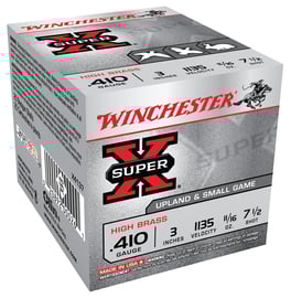Winchester 410 3" MAX #7.5 Super-X Ammunition 25rds - X4137 - Winchester