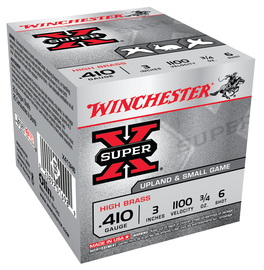 Winchester 410 3" #6 Heavy Super-X Ammunition 25rds - X413H6