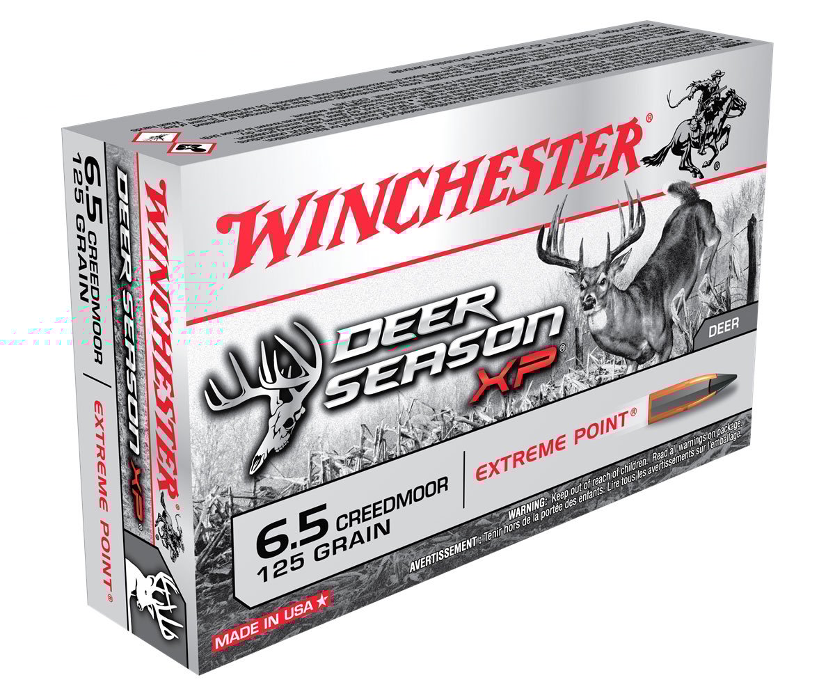 Winchester Deer Season 125 gr XP 6.5 Creedmoor Ammunition 20 Rounds - X65DS - Winchester