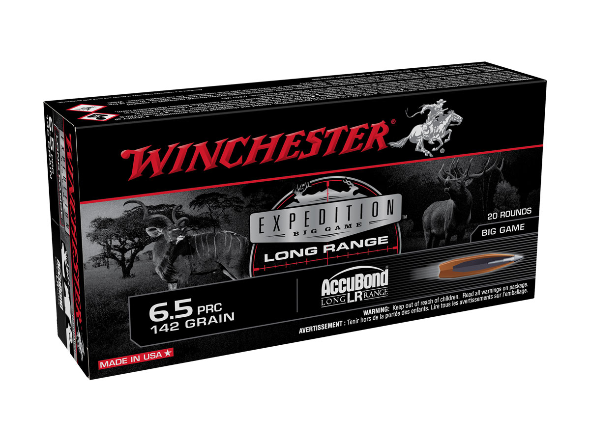 Winchester Expedition Big Game 142 gr Accubond 6.5 PRC Ammunition 20 Rounds - S65PLR - Winchester