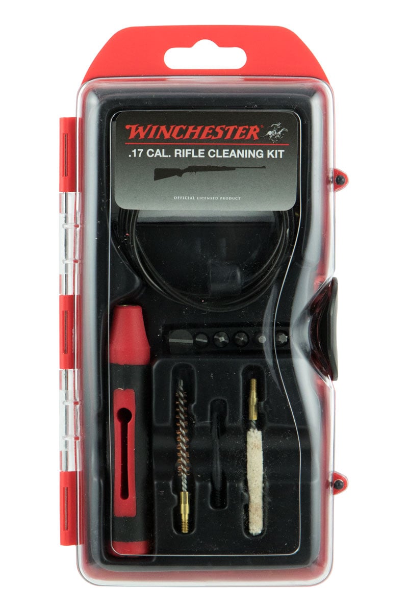 Winchester Mini-Pull .17 Caliber 12 Piece Rifle Cleaning Kit - 17LR - Dac