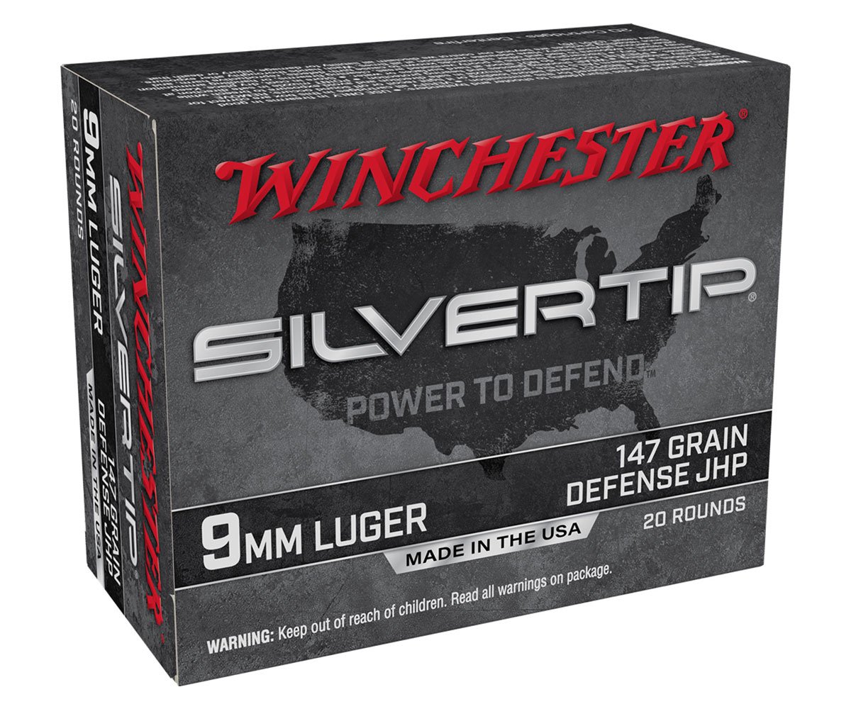 Winchester Silvertip 9mm Ammo 147 Gr JHP 20rds - W9MMST2