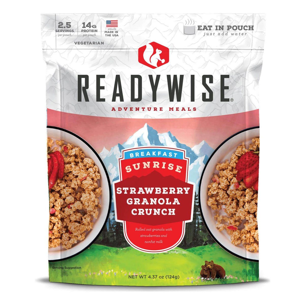 Wise Foods Sunrise Strawberry Granola Crunch - RW03-907 - Wise Food