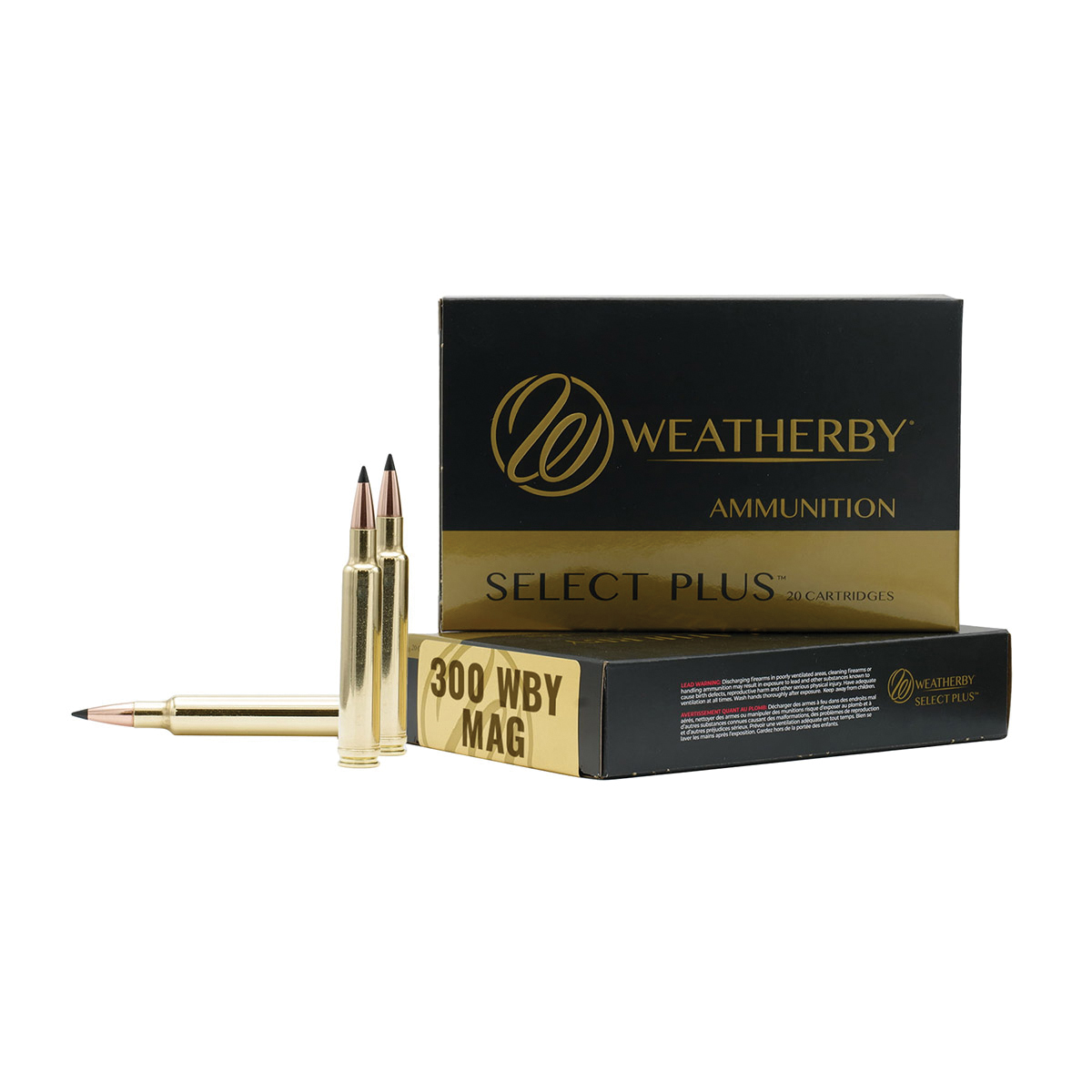 Weatherby Select Plus .300 Weatherby Magnum 180 gr PT 20rds - Weatherby