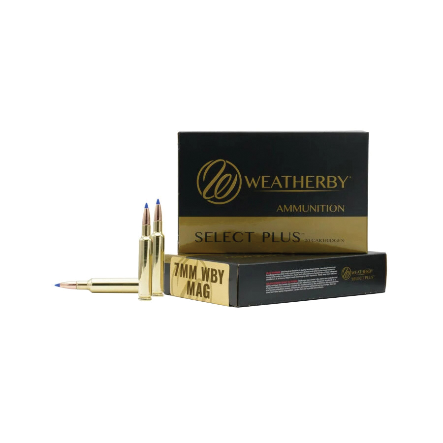 Weatherby Select Plus 7mm Weatherby Magnum 150 gr PT 20rds - Weatherby
