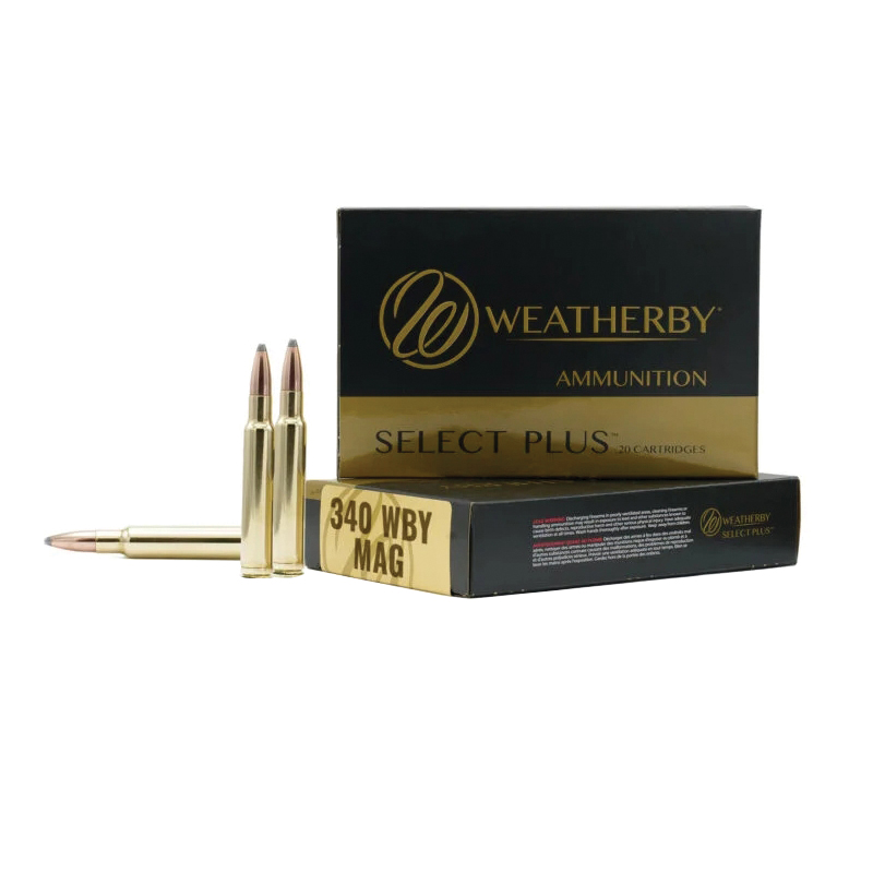 Weatherby Select .340 Weatherby Magnum 250 gr SP 20rds - Weatherby