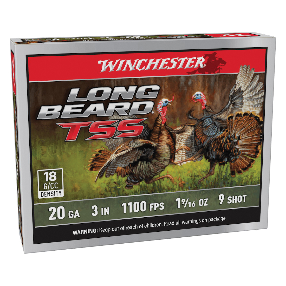 Winchester Ammunition Long Beard TSS 20 Gauge 3" #9 1-9/16 Ounce 5rds - Winchester