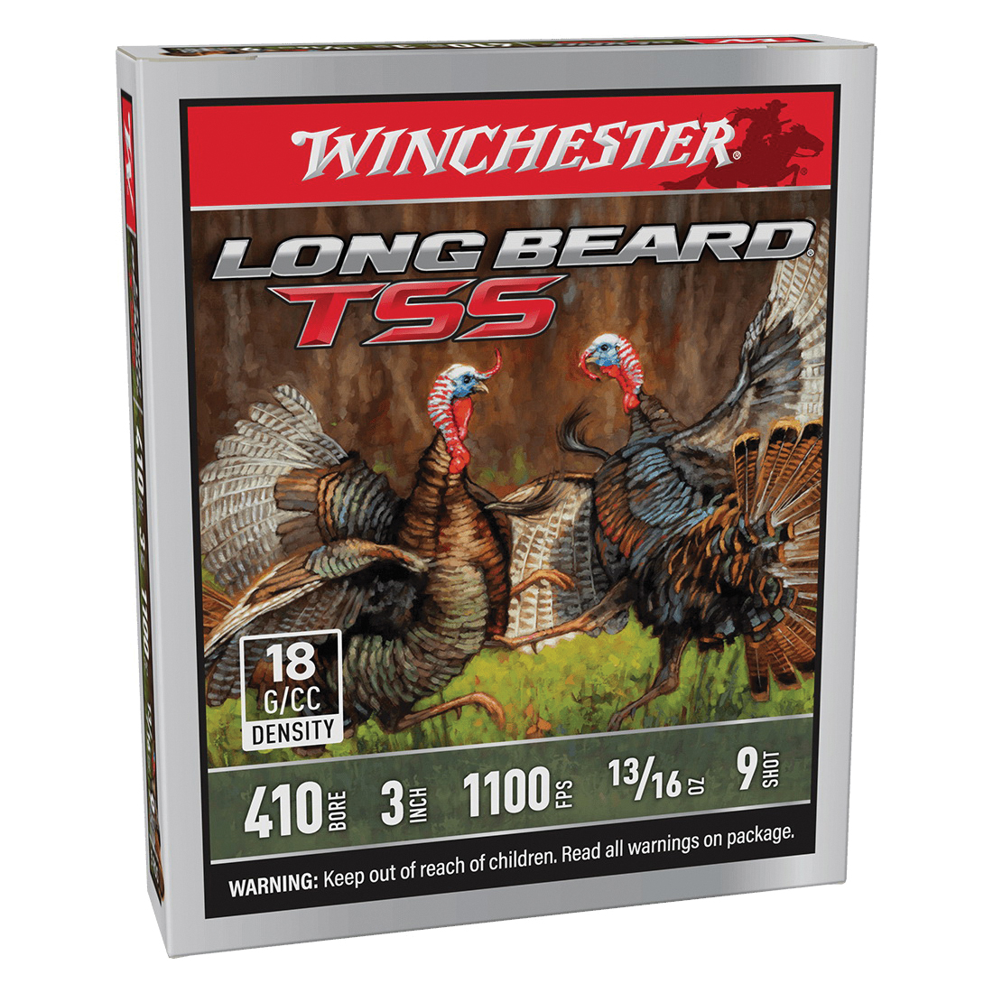 Winchester Ammunition Long Beard TSS .410 Gauge 3" #9 13/16 Ounce 5rds - Winchester