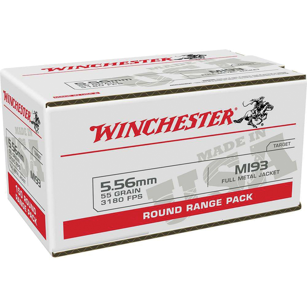 Winchester Ammunition USA 5.56x45mm 55 gr FMJ 100rds