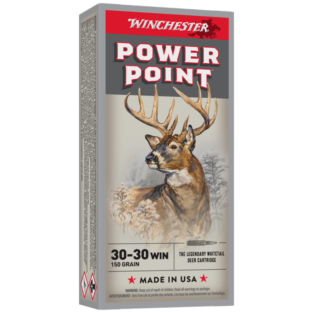 Winchester 30-30 150gr Power-Point Super-X Ammunition 20rds - X30306 - Winchester