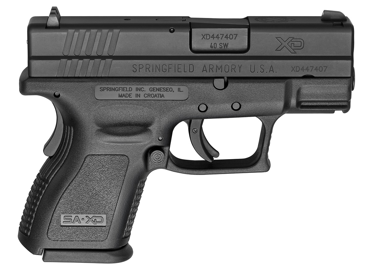 Springfield Armory XD-40 3" SubCompact .40SW Handgun "Essentials Package" - XD9802HC - Springfield Armory