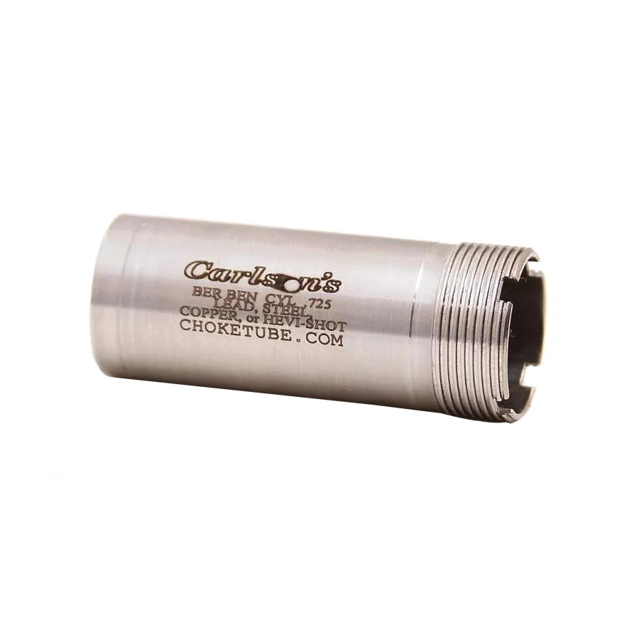 Carlson's Choke Tubes 0.72" 12 Gauge Beretta/Benelli Mobil Flush Cylinder Choke Tube