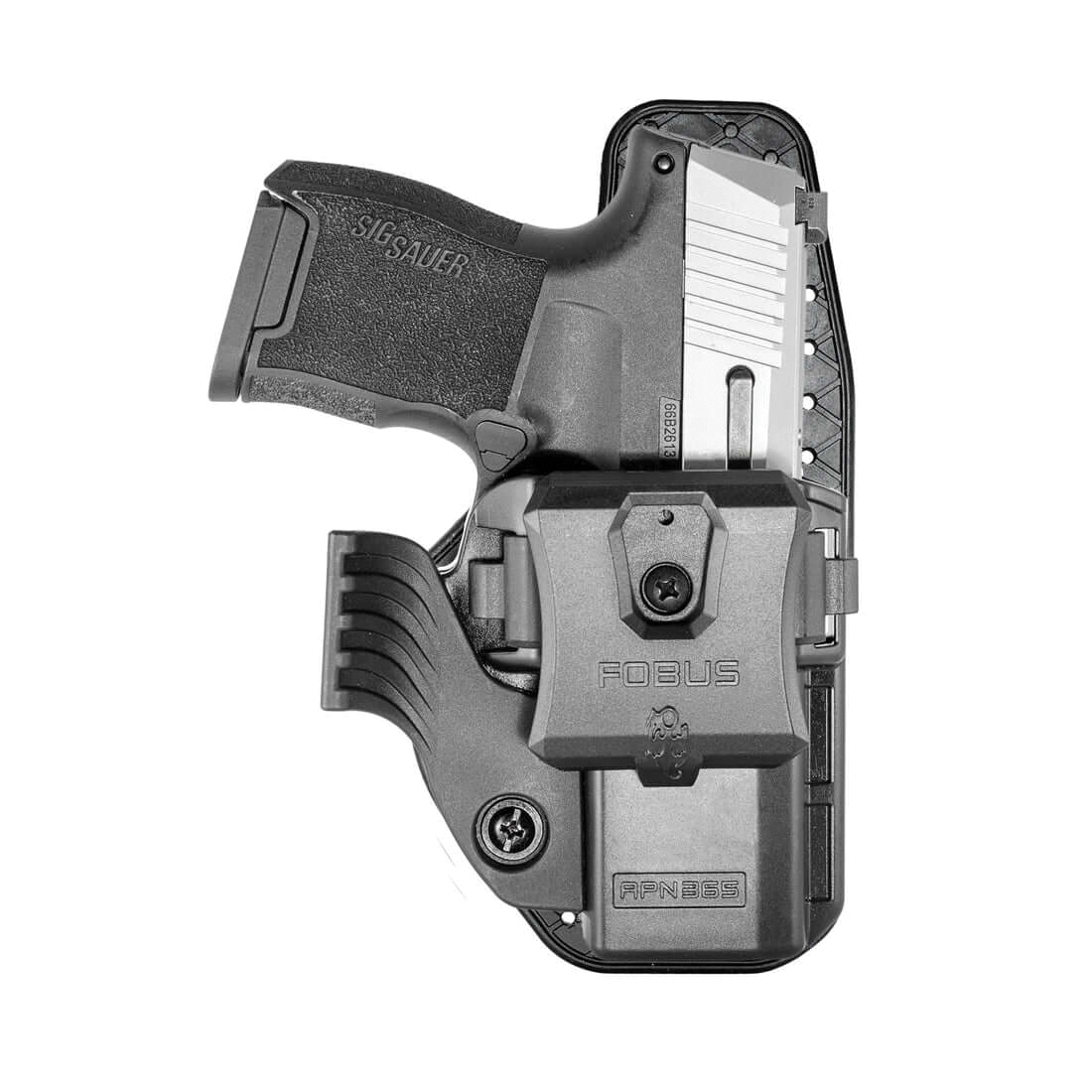 Fobus USA APN Sig Sauer P365 IWB/OWB Holster Ambidextrous Polymer, Black