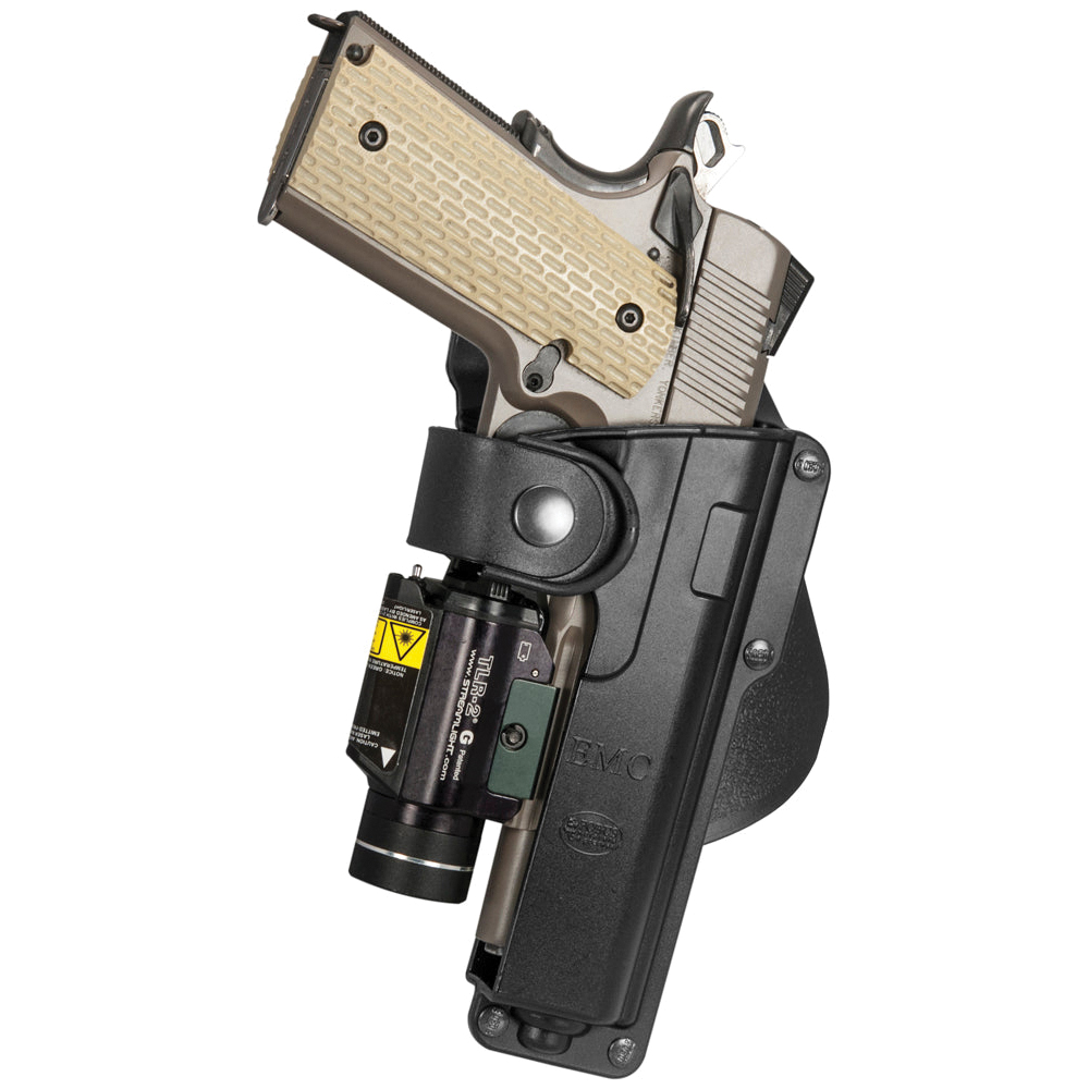 Fobus USA Kimber 1911 OWB Holster RH Polymer, Black - Fobus Usa