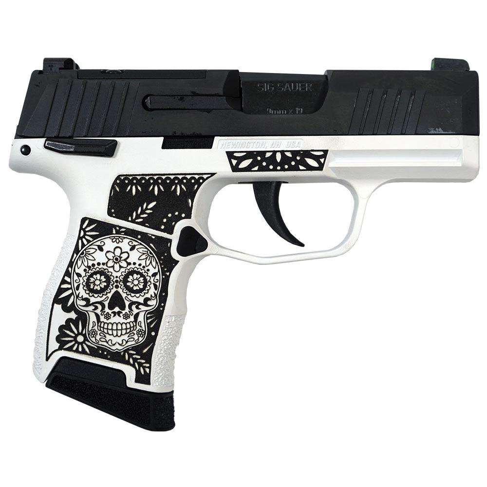 Sig Sauer P365 Optic-Ready Sugar Skull 9mm 3.10" 10rds, Bone White - Sig Sauer