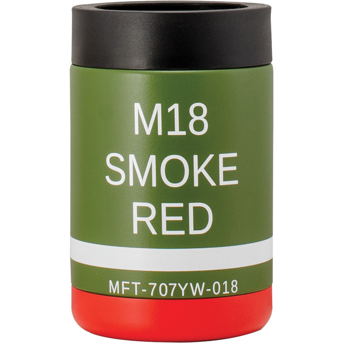 Mission First Tactical M18 Red Smoke Can Cooler, 12 oz - Mission First Tactical