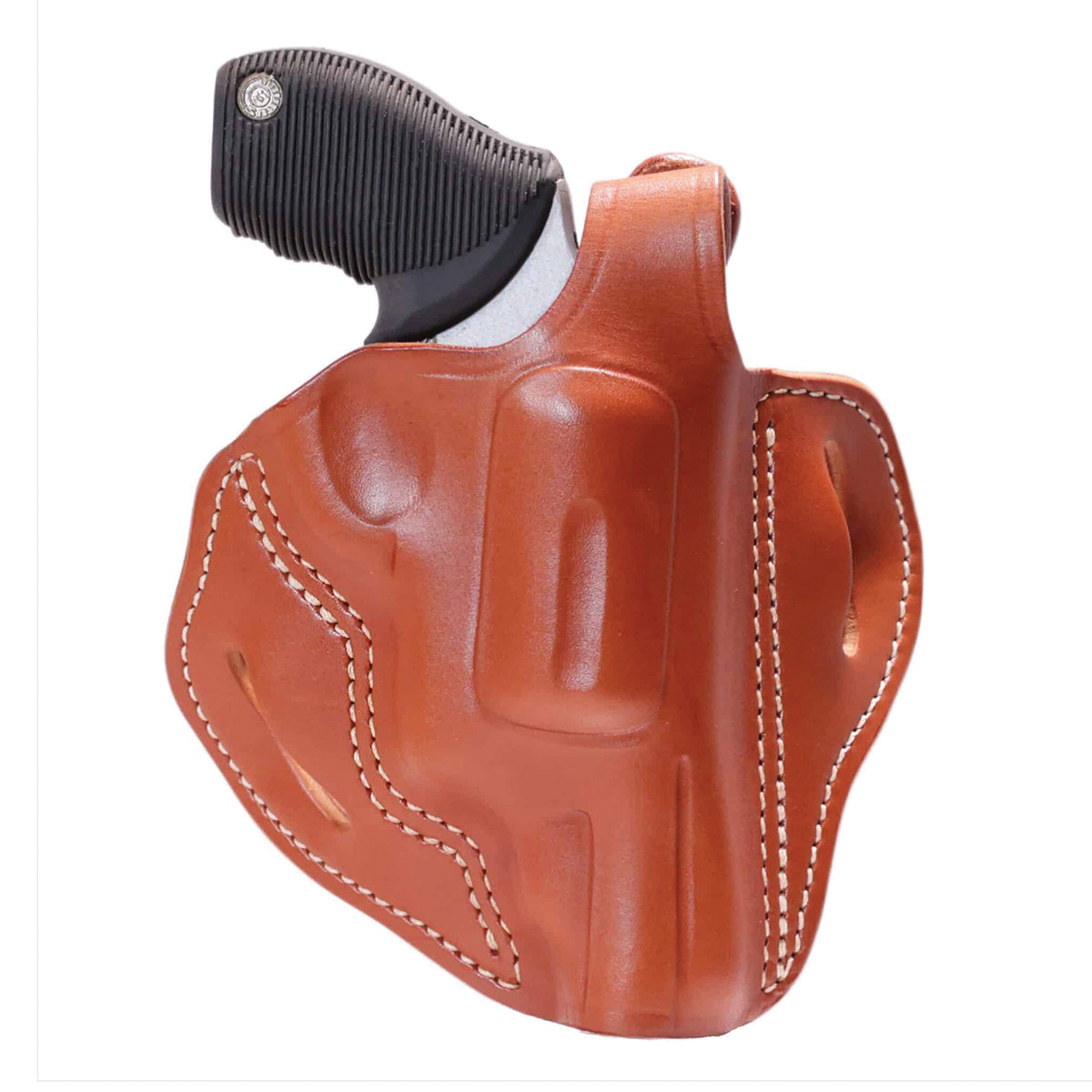 1791 Gunleather RVHX-3 Smith & Wesson Governor Z-Frame OWB Holster RH Leather SZ 3, Classic Brown