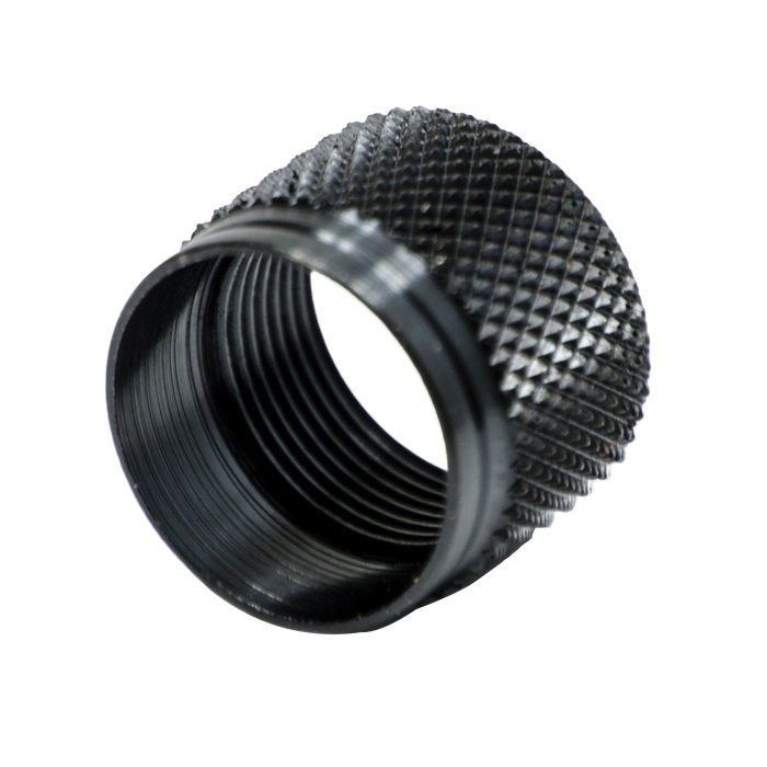 Grovtec US Inc Thread Protector 1/2-28, Black - Grovtec Us Inc
