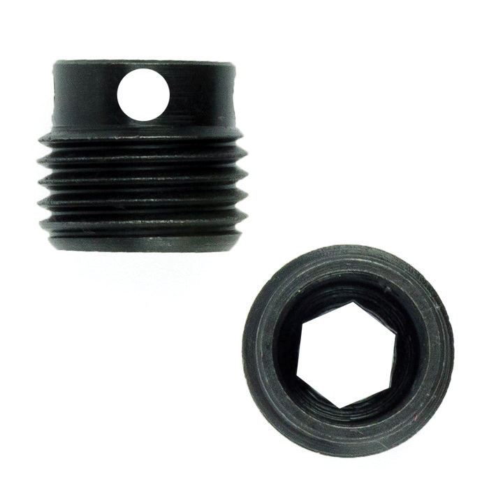 Grovtec US Inc 2-Piece Heavy-Duty Pushbutton Base, Black - Grovtec Us Inc