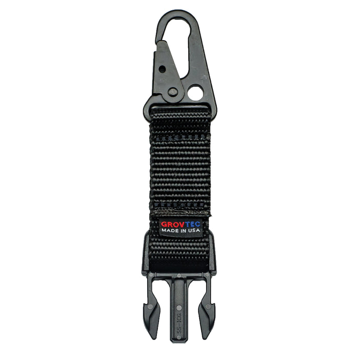 Grovtec US Inc Snap Hook Buckle, Black