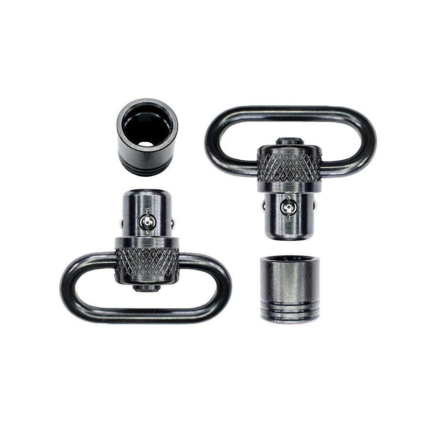 Grovtec US Inc Standard Push Button Swivel Set w/Base, Black - Grovtec Us Inc