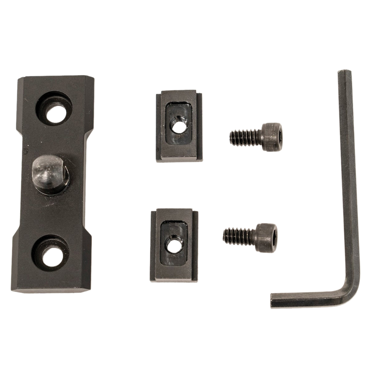 Grovtec US Inc Anschutz T-Nut Rail Adapter Set, Black - Grovtec Us Inc