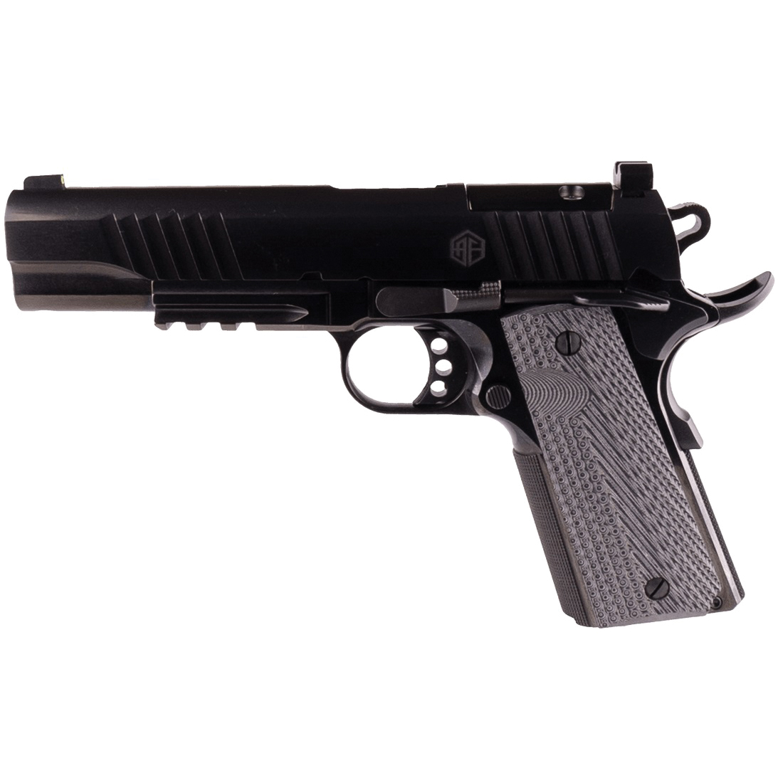 Alpha Foxtrot 1911 70 .45 ACP 5" 8rds, Black - Alpha Foxtrot