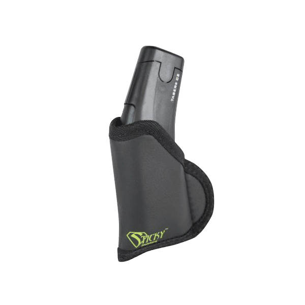Sticky Holsters Taser Bolt Pocket Holster/IWB Holster Ambidextrous Synthetic, Black - Sticky Holsters