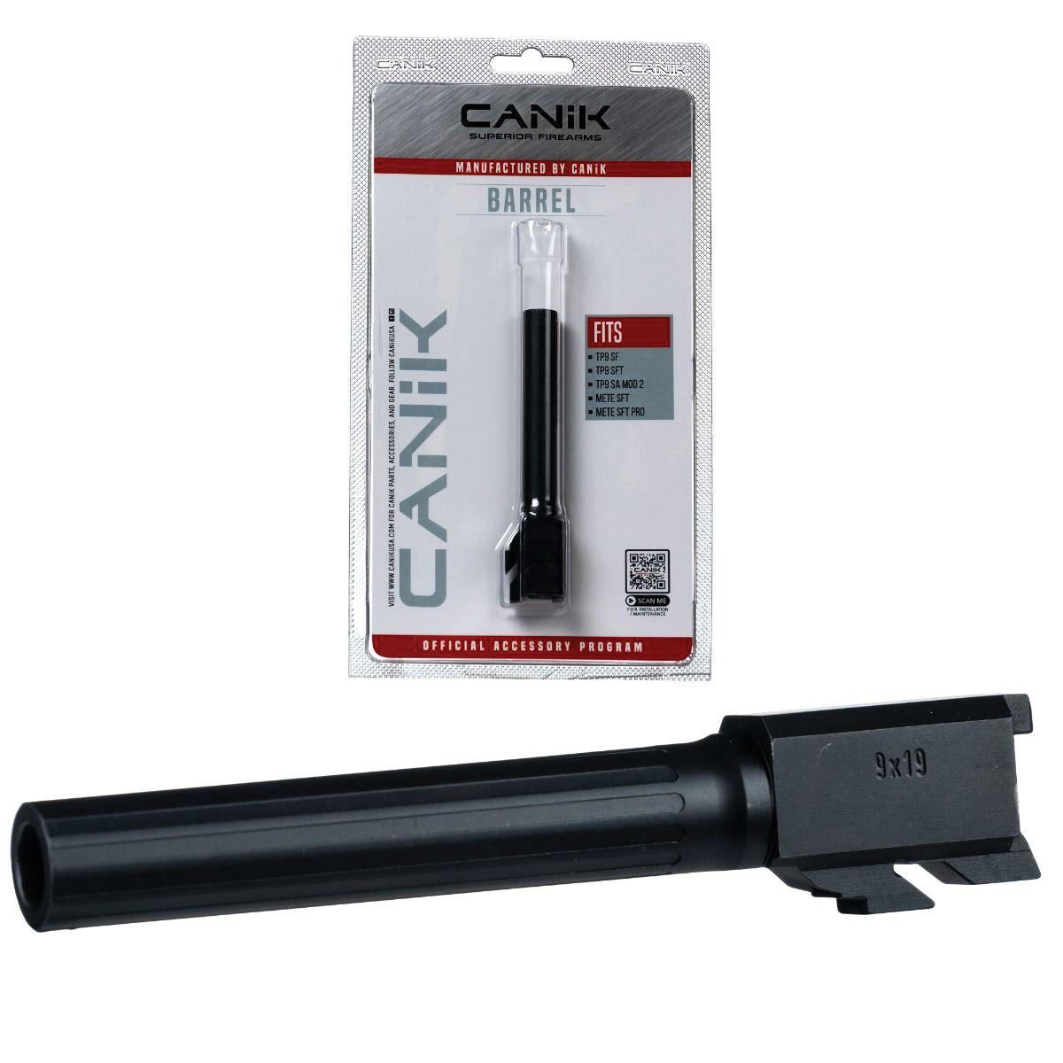 Canik Barrel 9mm 4.46" Fits TP9SF Full-Size, Black