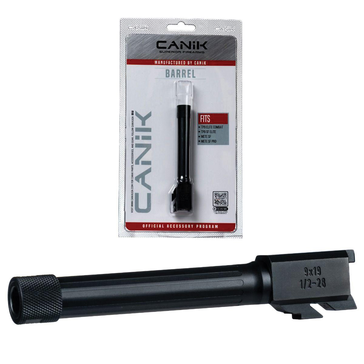 Canik Barrel 9mm 4.73" Fits TP9 Elite Combat Compact, Black - Canik