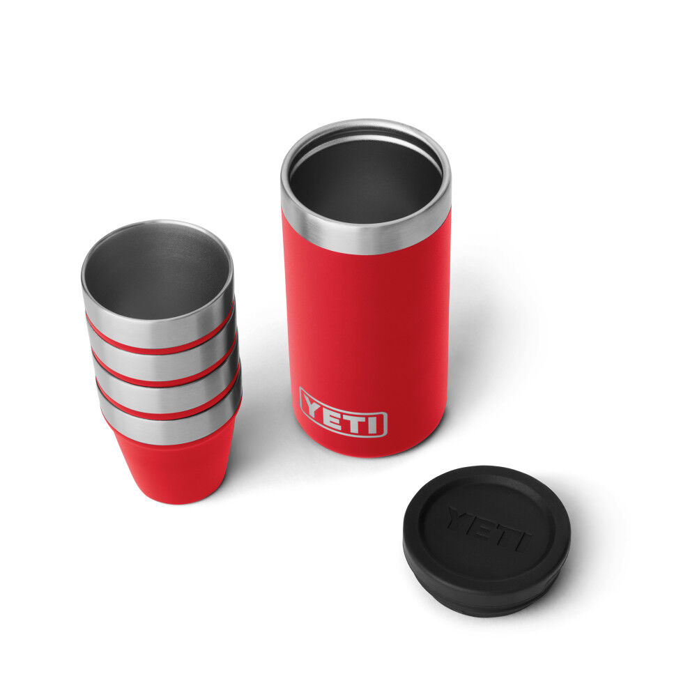 Yeti Shot Glasses with Carrying Case, Rescue Red