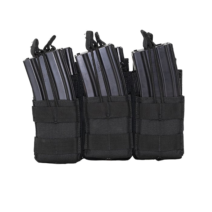 Full Forge Gear Triple Magazine Pouch, Black
