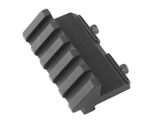 Yankee Hill Machine 5 Slot 45 Degree Offset Mount Picatinny - YHM-9691A - Yhm