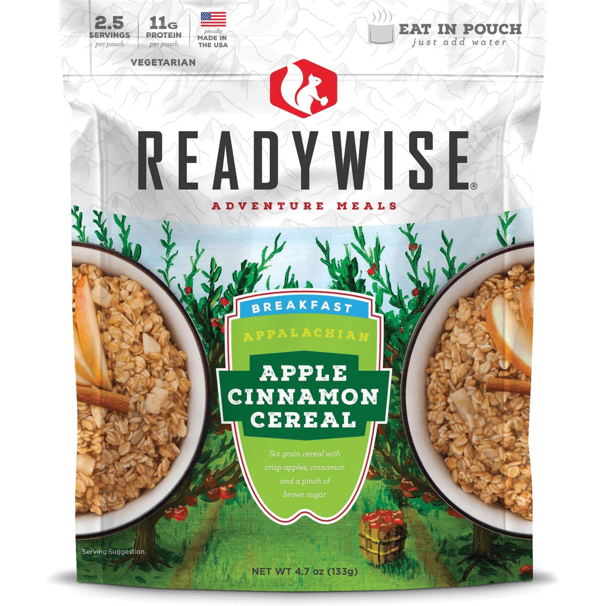 ReadyWise Appalachian Apple Cinnamon Cereal, 4.7 oz - Readywise