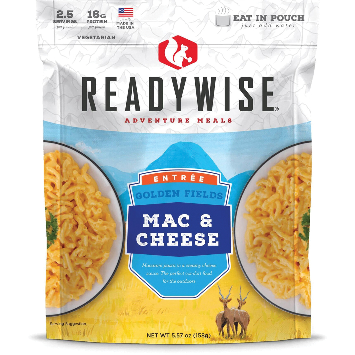 ReadyWise Golden Fields Mac and Cheese, 5.57 oz - Readywise