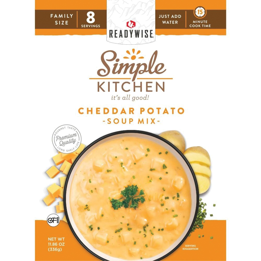ReadyWise Simple Kitchen Cheddar Potato Soup - Readywise