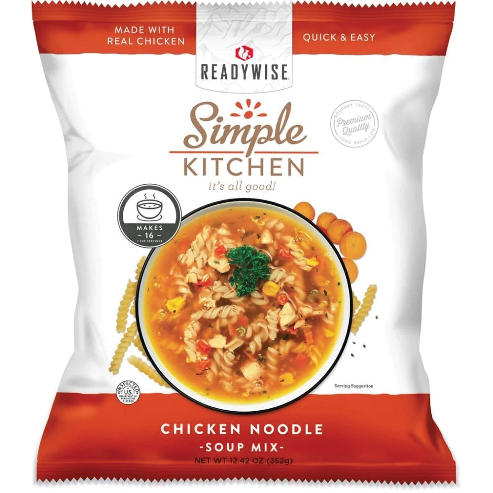 ReadyWise Simple Kitchen Chicken Noodles Soup - Readywise