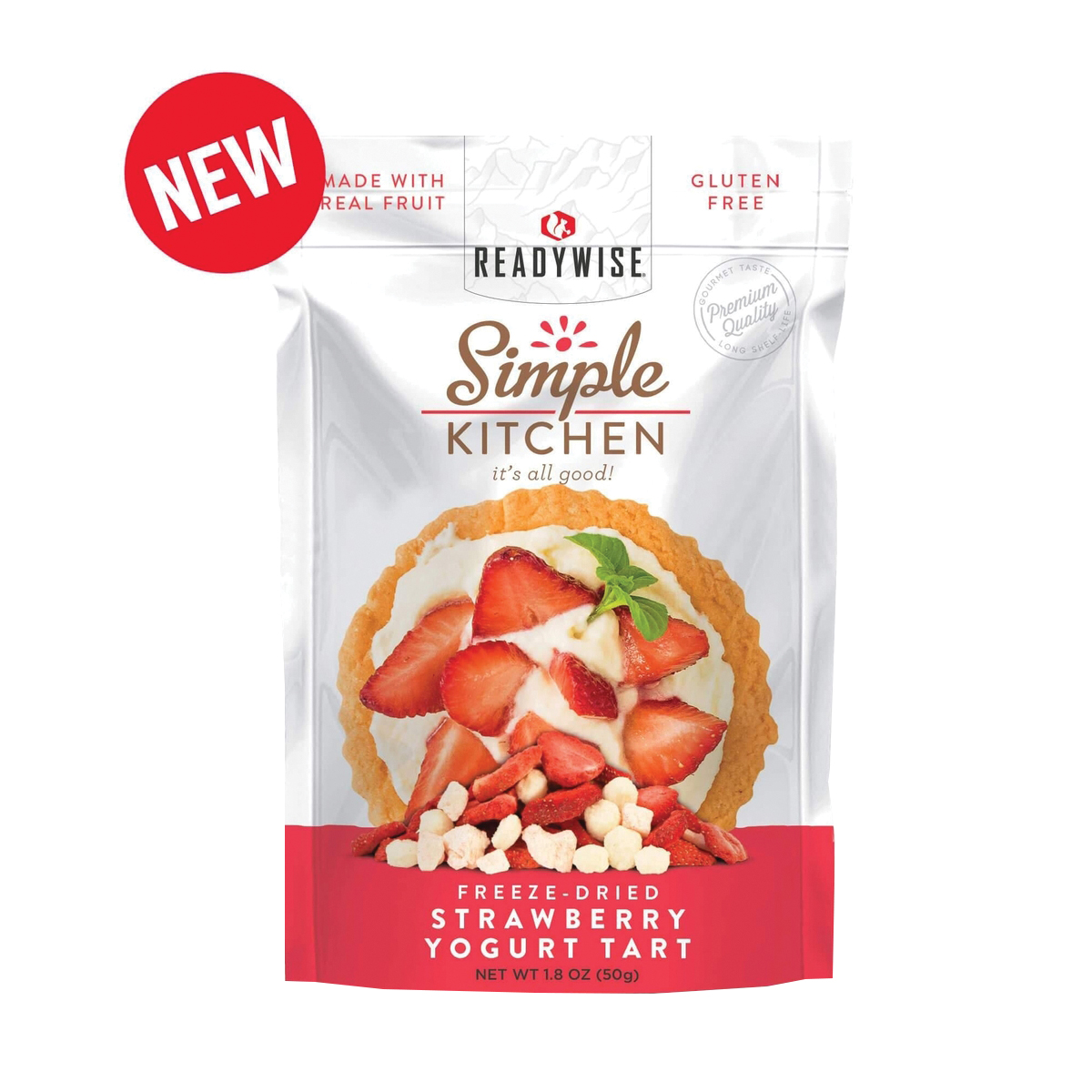 ReadyWise Simple Kitchen Strawberry Yogurt Tart, 1.8 oz