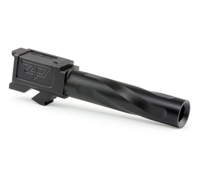 Zaffiri Precision Glock 19 Gen 1-4 Flush And Crown 9mm Barrel, Black Nitride - ZP.19BBN - Zaffiri Precision