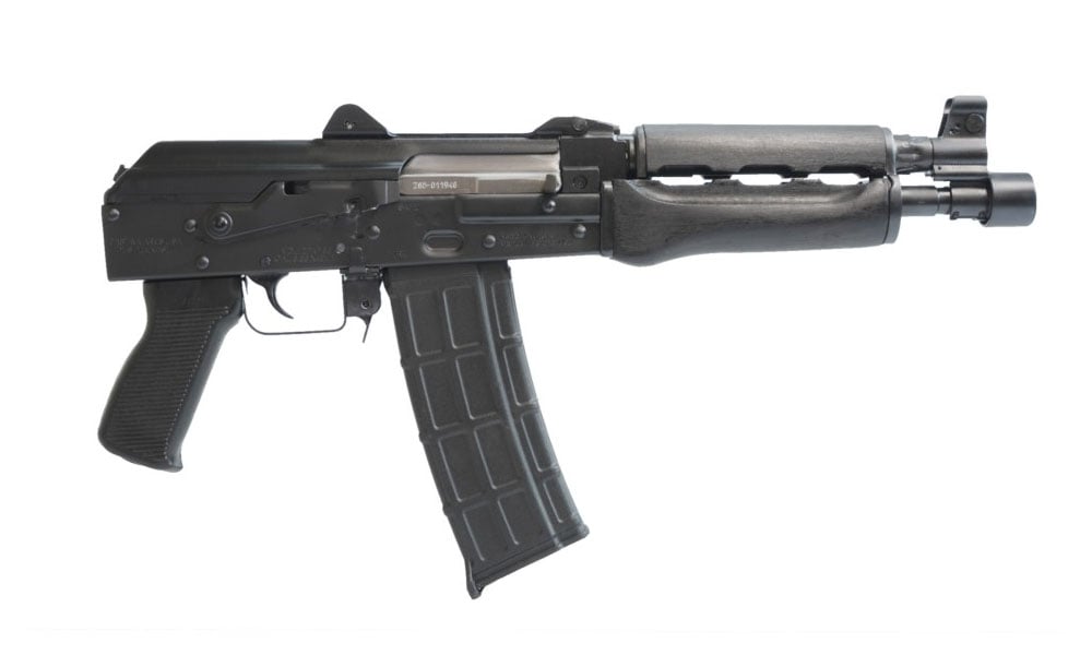 Zastava ZPAP85 10" 5.56x45 AK Pistol, Black - ZAZP85556 - Zastava Arms