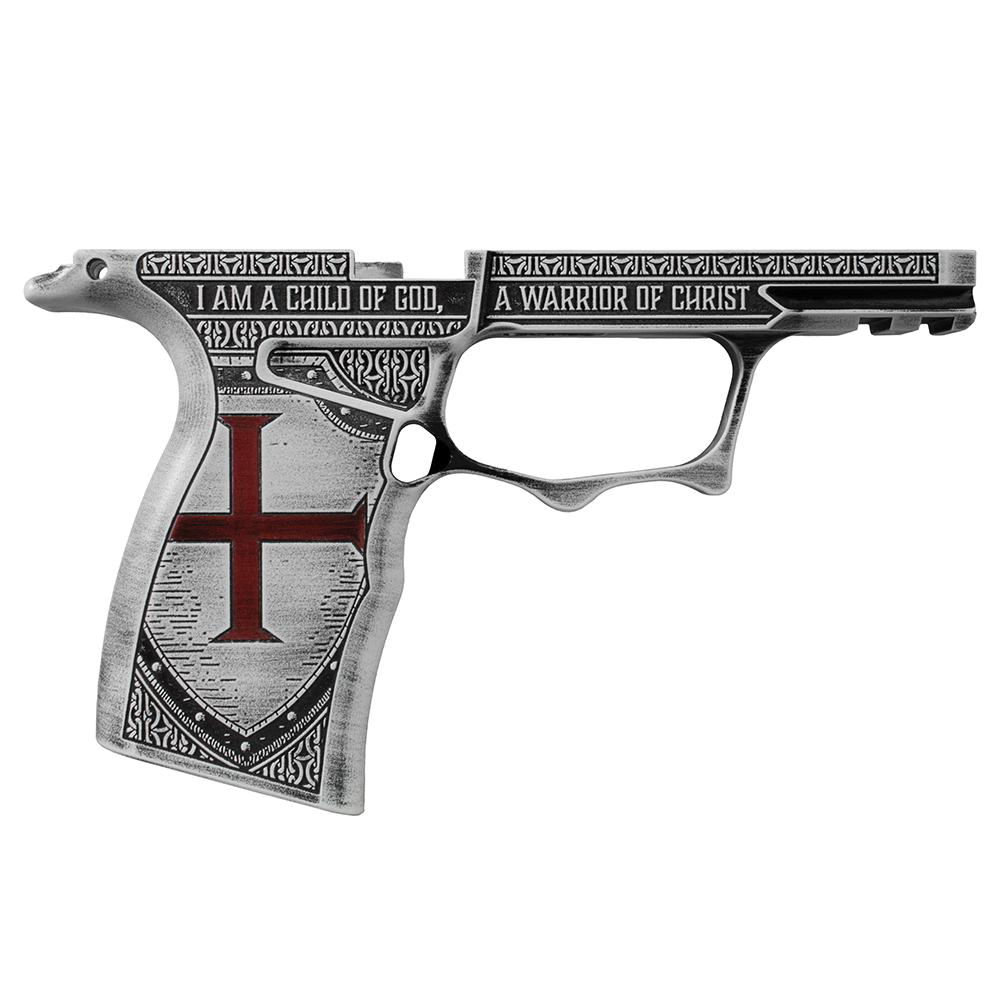Shark Coast Tactical X65 Sharktooth Templar Theme Grip Module Fits Sig Sauer P365X and P365XL - Shark Coast Tactical