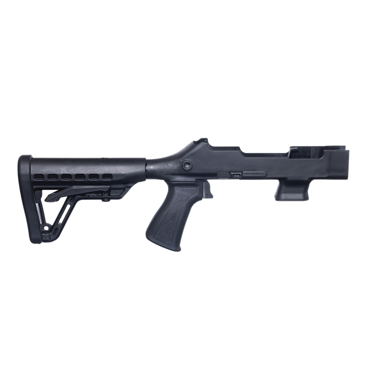ProMag Archangel Pistol Grip Adjustable Stock Fits Ruger PCC, Black - Promag