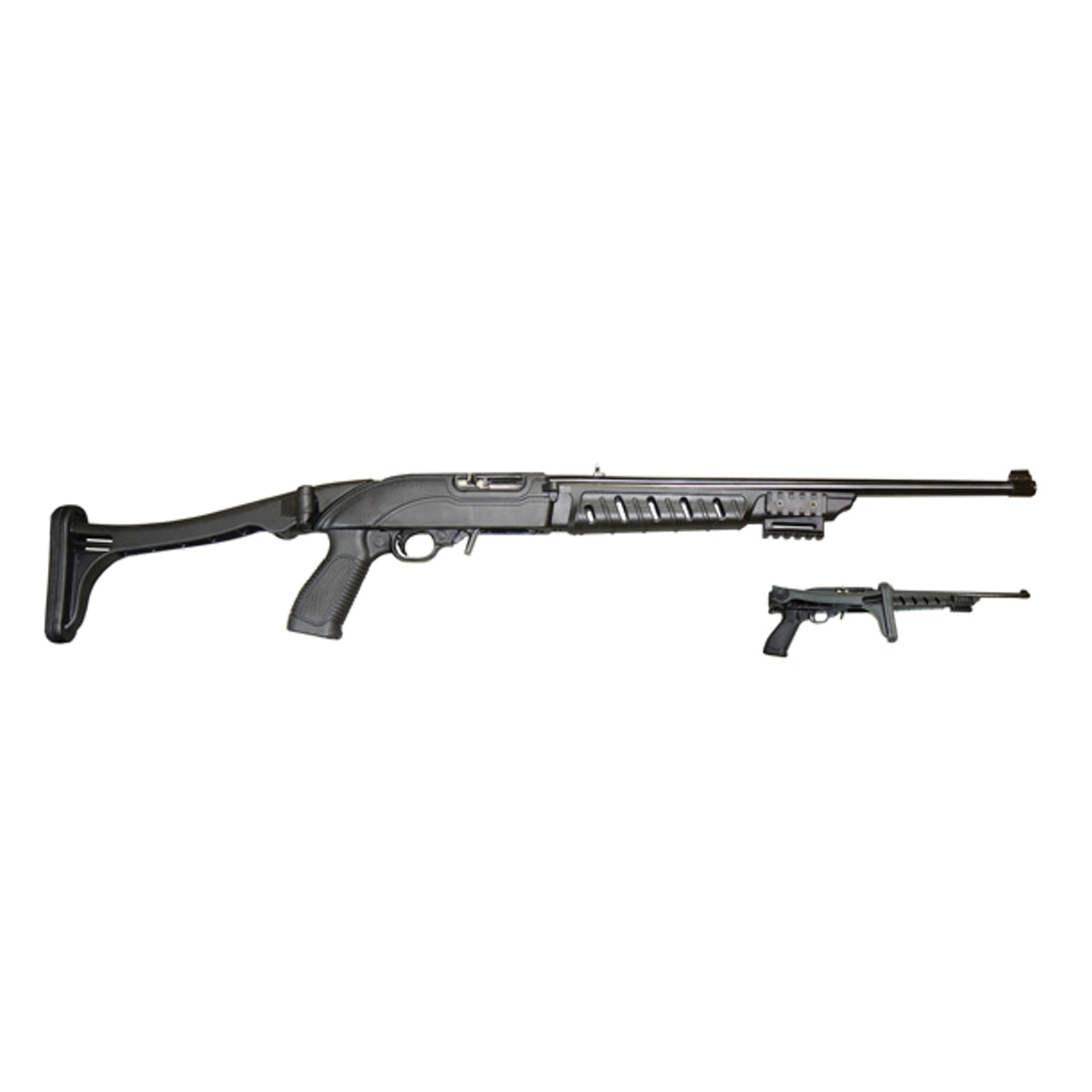 ProMag Pistol Grip Tactical Folding Stock, Black - Promag