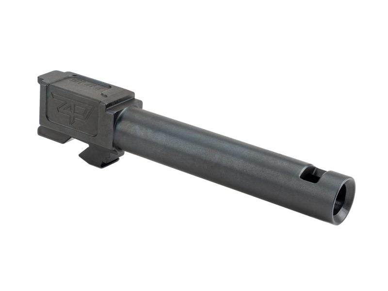 Zaffiri Precision G17 Gen 1-4 Barrel Chunk Ported, Black Nitride - ZP.17BCPBN - Zaffiri Precision