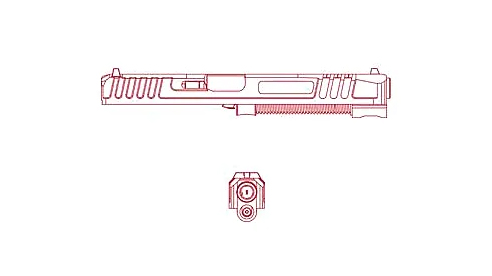 ZRO Delta Modulus Extended Slide Assembly - Zro Delta