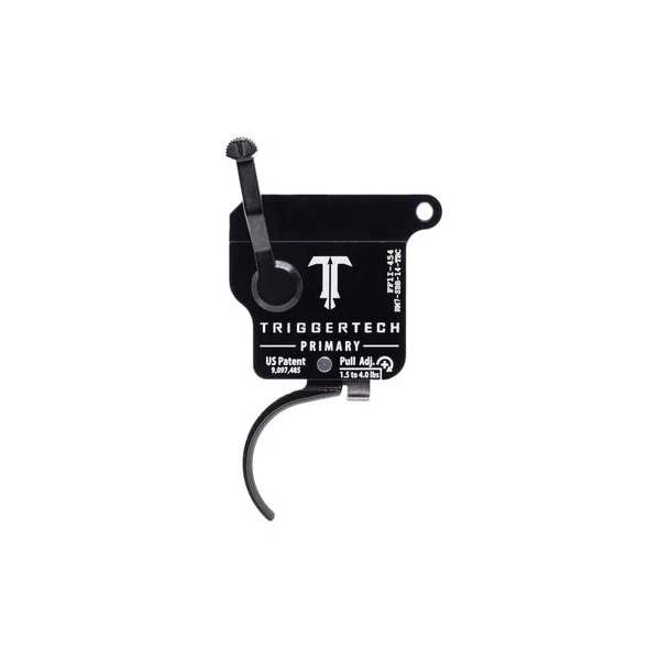 Trigger Tech Primary Trigger Curved Single-Stage Drop-In, Black